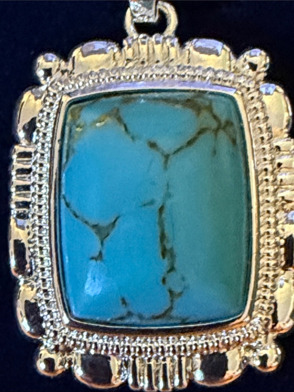 Montana Silversmith’s Turquoise Peace Necklace - Picture 6 of 9